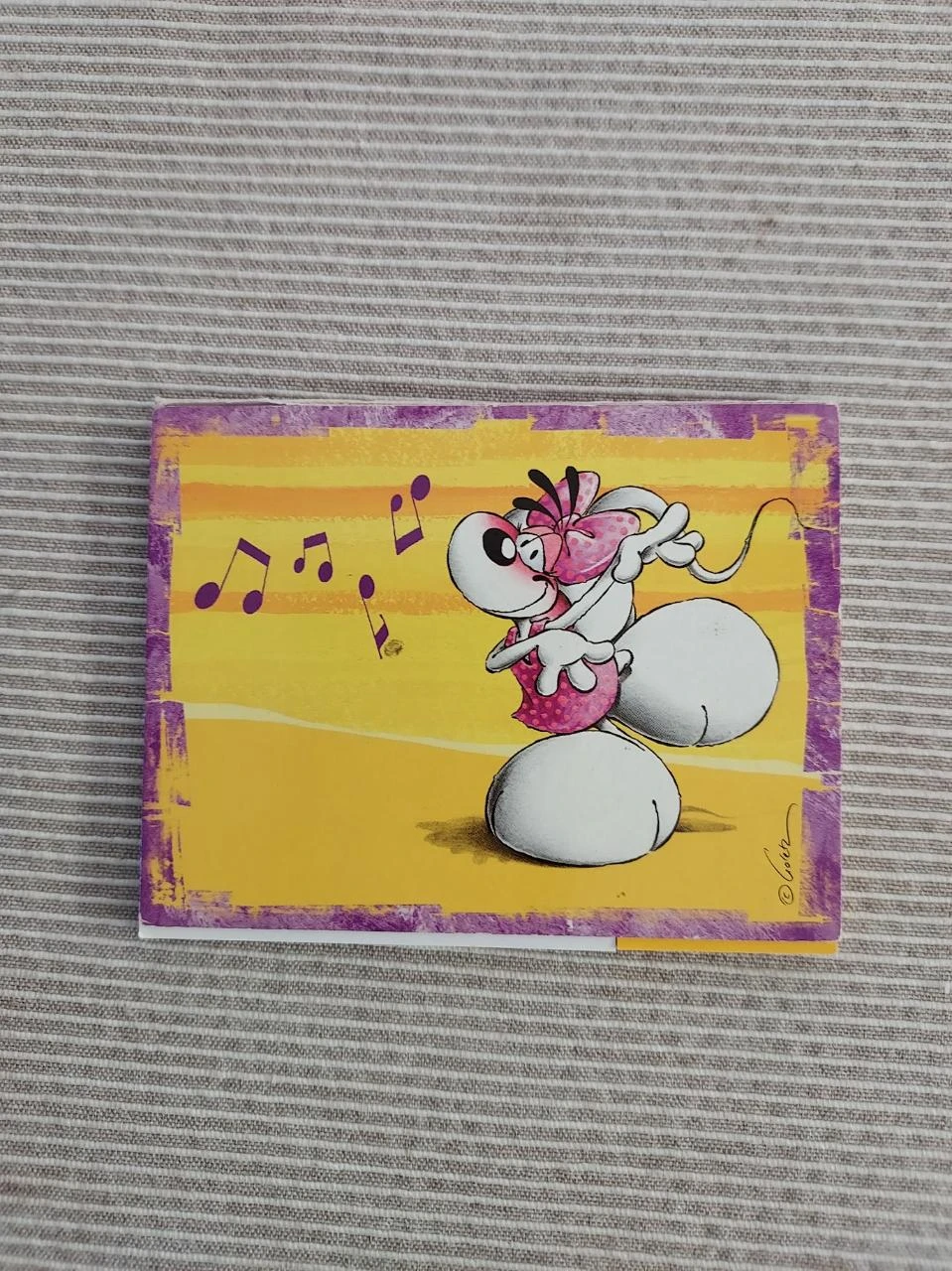 ** Diddl plak memo blokje post it nr 80 **